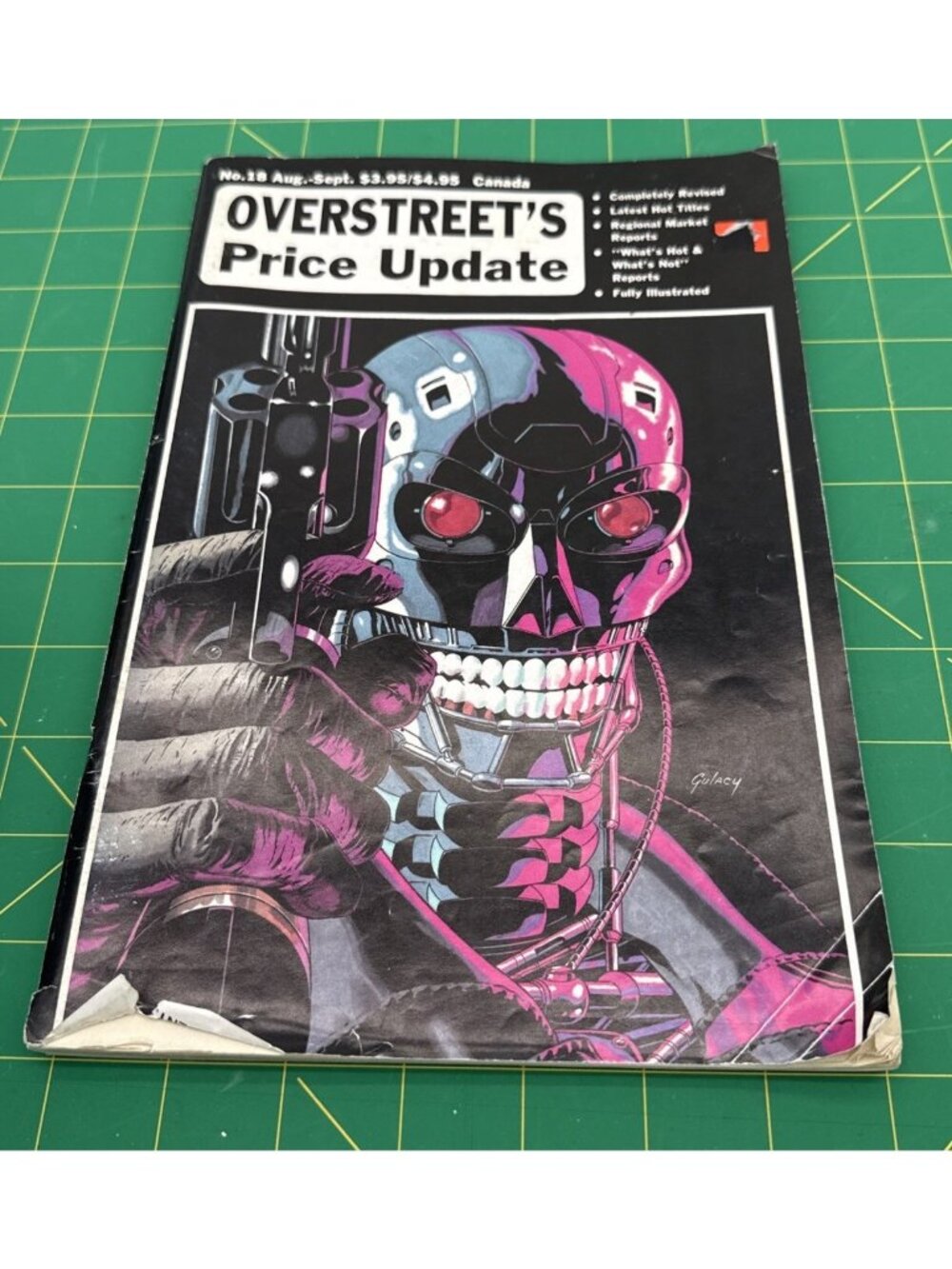 Vintage Overstreet’s Price Update Number 18 1991 Price Guide Magazine Canada